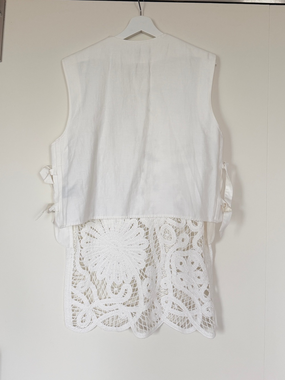 Tibi Mateo Crochet Apron Top - Picture 5 of 9